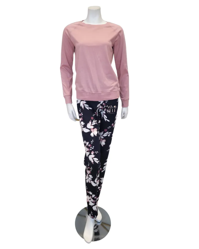 15035 Favourites Dreams Rose Bud 100% Cotton Pajamas Set