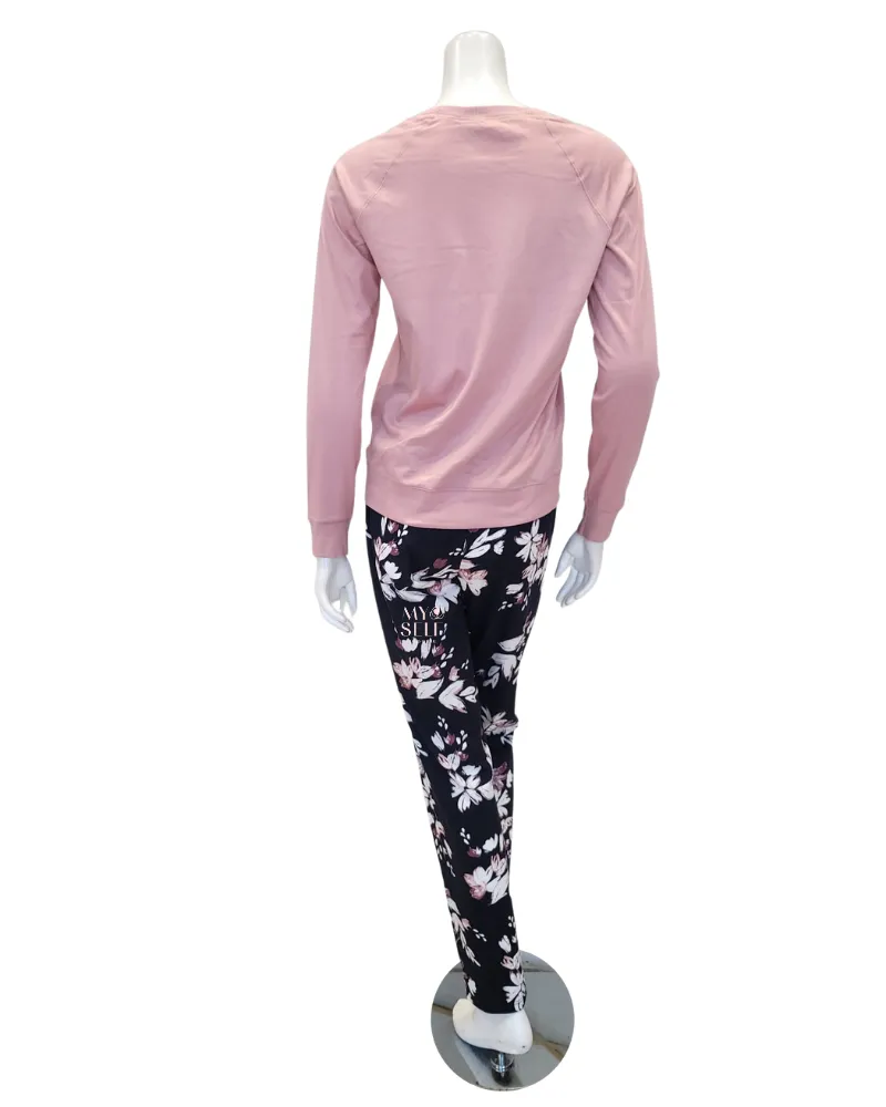 15035 Favourites Dreams Rose Bud 100% Cotton Pajamas Set