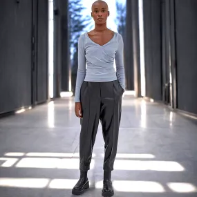 4TH RECKLESS Vegan Leather Miller Trousers