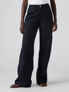 90s Straight Anthracite Night Pants