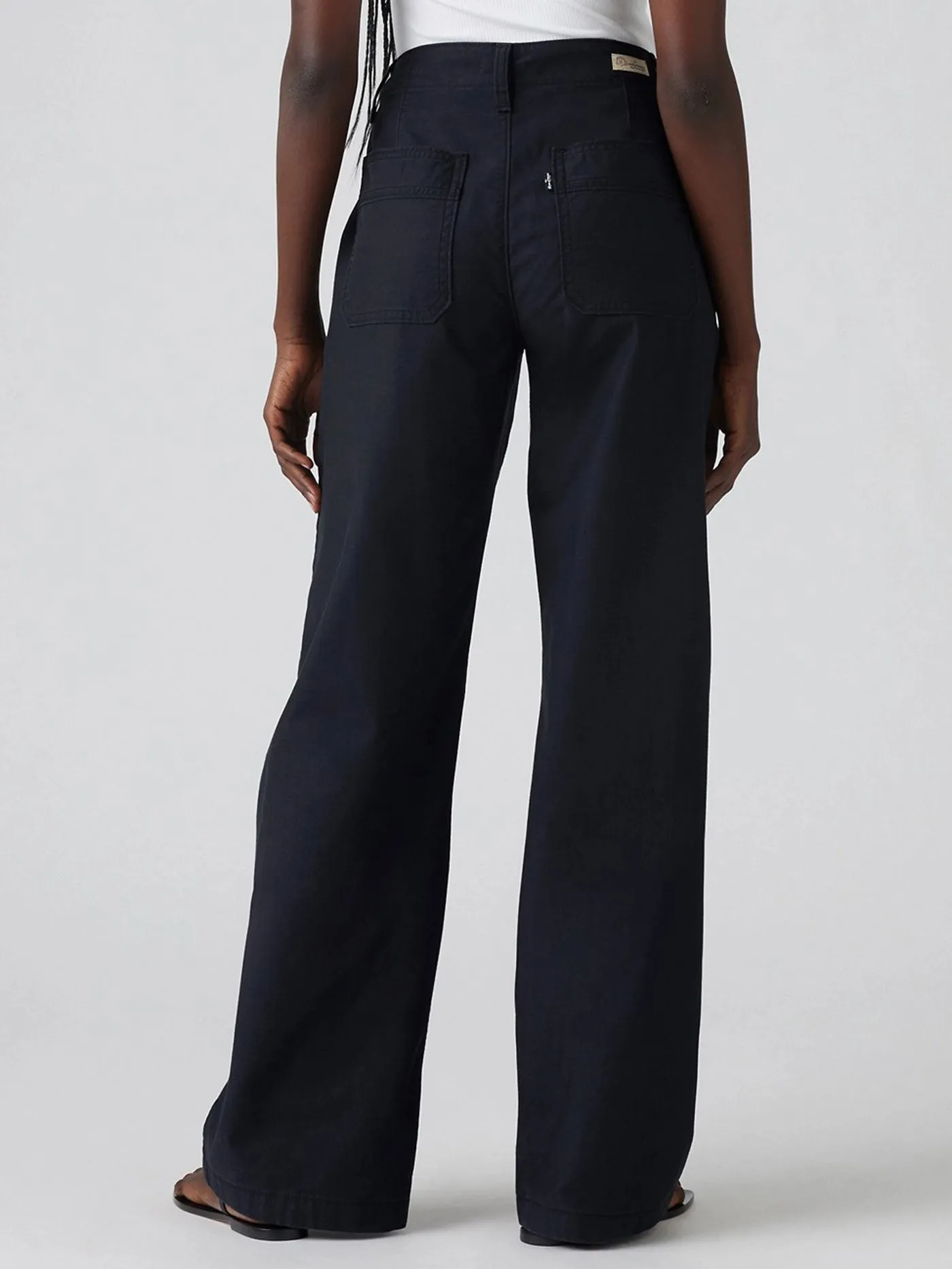 90s Straight Anthracite Night Pants