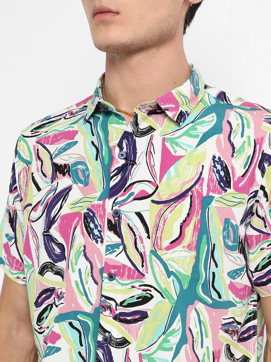 Abstract Foilage Shirt