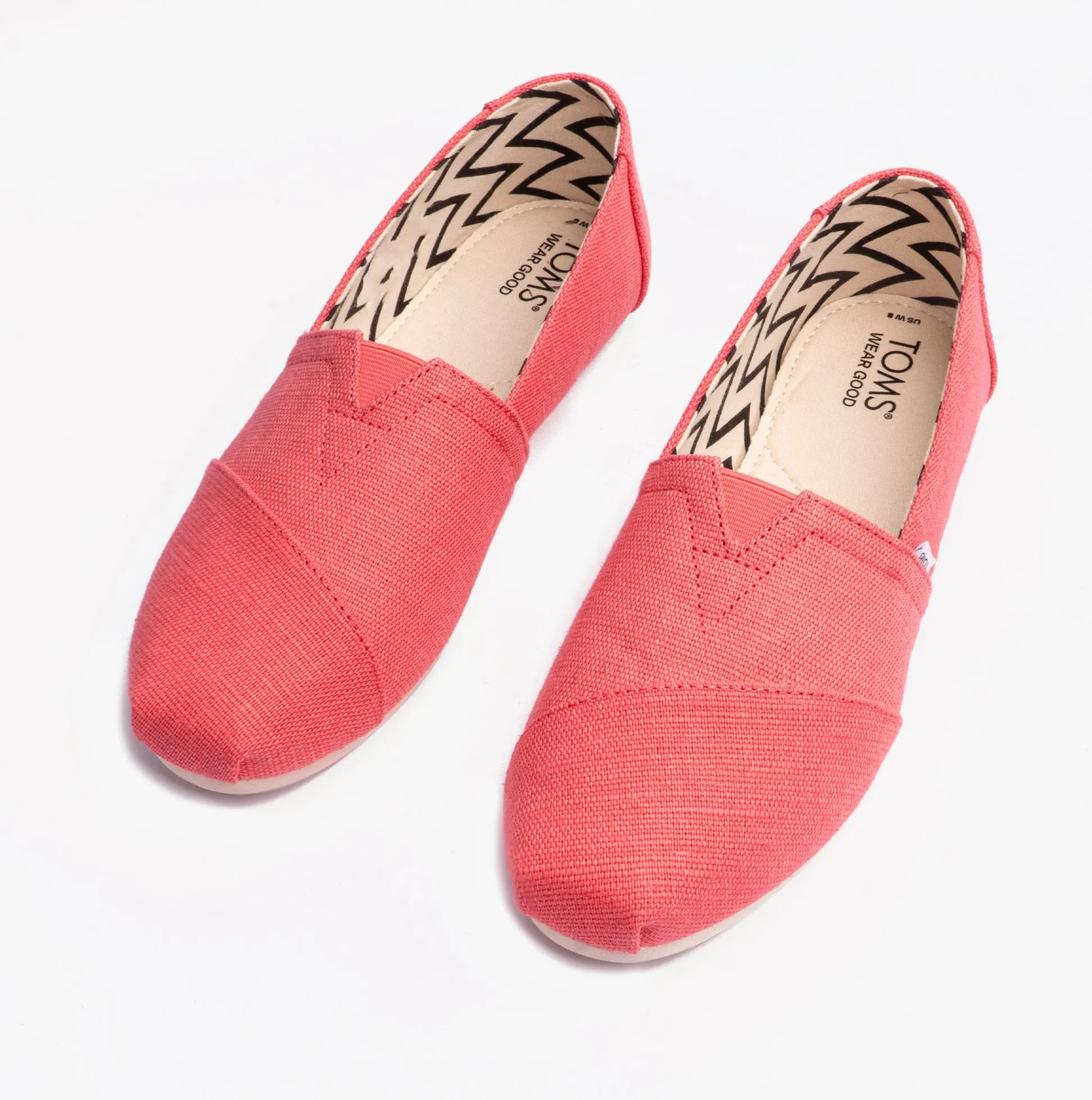 ALPARGATA Womens Espadrilles Shell Pink