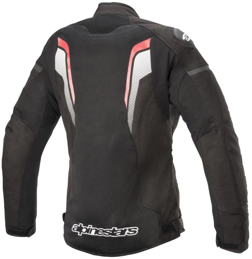 Alpinestars Women’s Stella T-GP Plus R v3 Airflow Black, and Fluorescent Red Textile Jacket