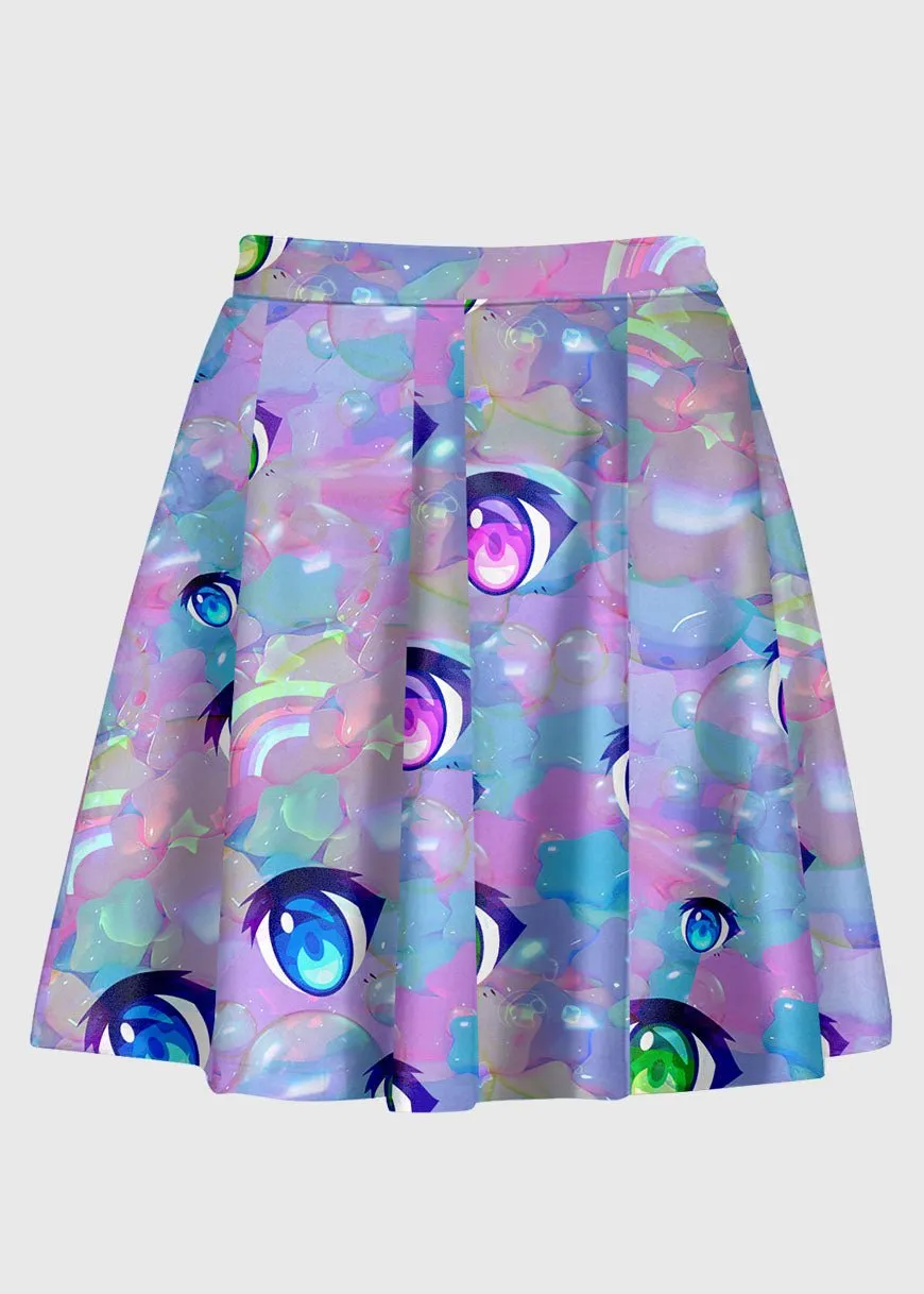 Anime Eyes Decora Kei Skirt