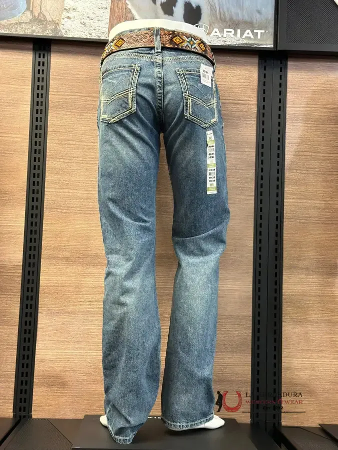 ARIAT MENS JEAN GAMBLER M5 STRAIGHT FIT STRAIGHT LEG