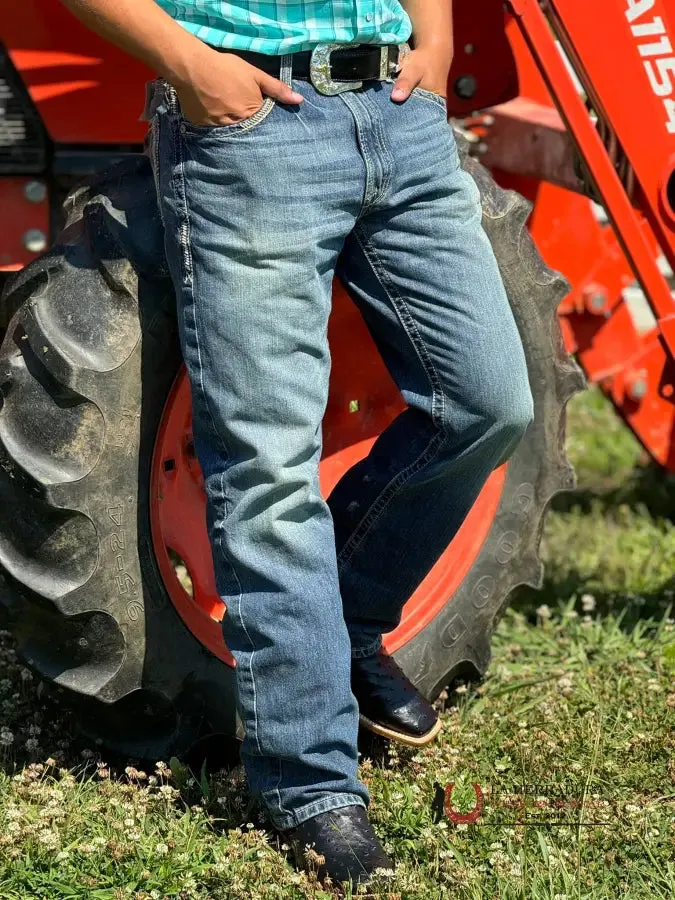 ARIAT MENS JEAN GAMBLER M5 STRAIGHT FIT STRAIGHT LEG