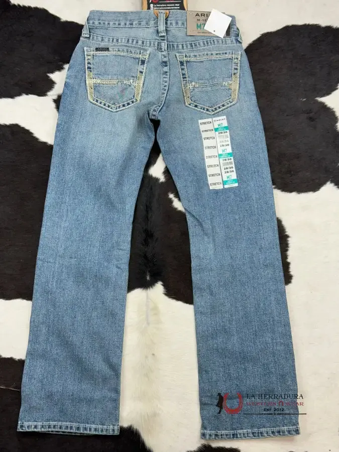 ARIAT MENS JEAN GAMBLER M5 STRAIGHT FIT STRAIGHT LEG