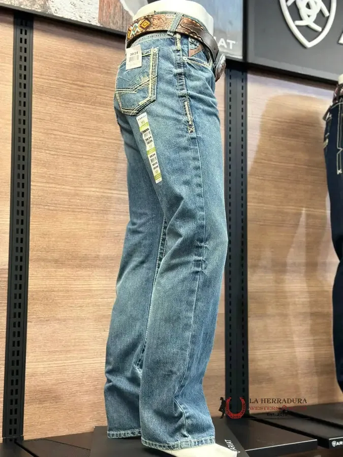 ARIAT MENS JEAN GAMBLER M5 STRAIGHT FIT STRAIGHT LEG