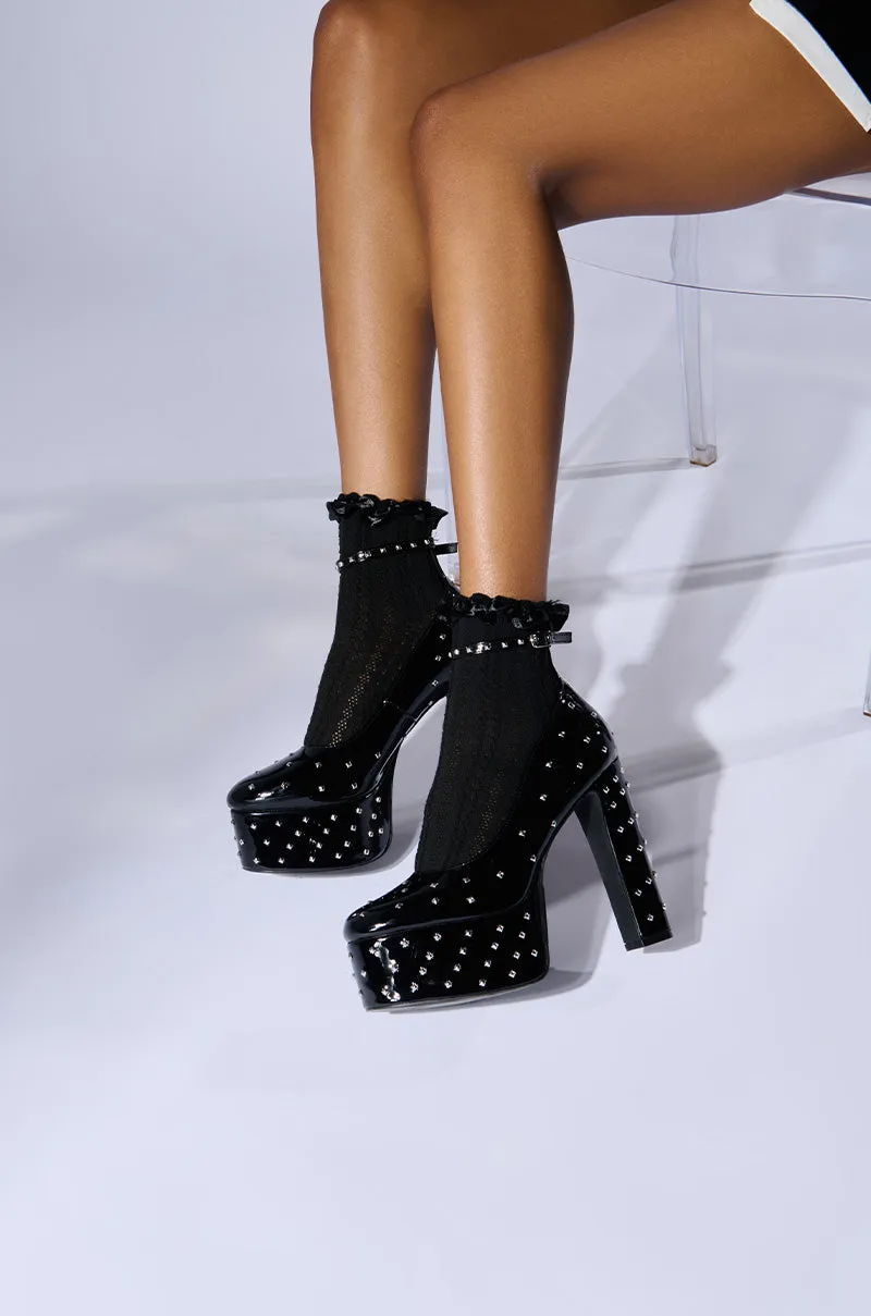AZALEA WANG AERITH BLACK PUMP
