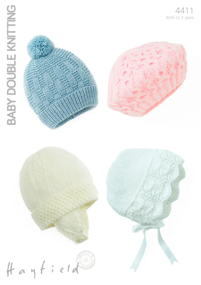 Baby's Hats in Hayfield Baby DK
