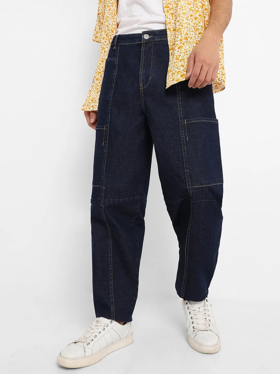 Baggy Cargo Denim Jeans