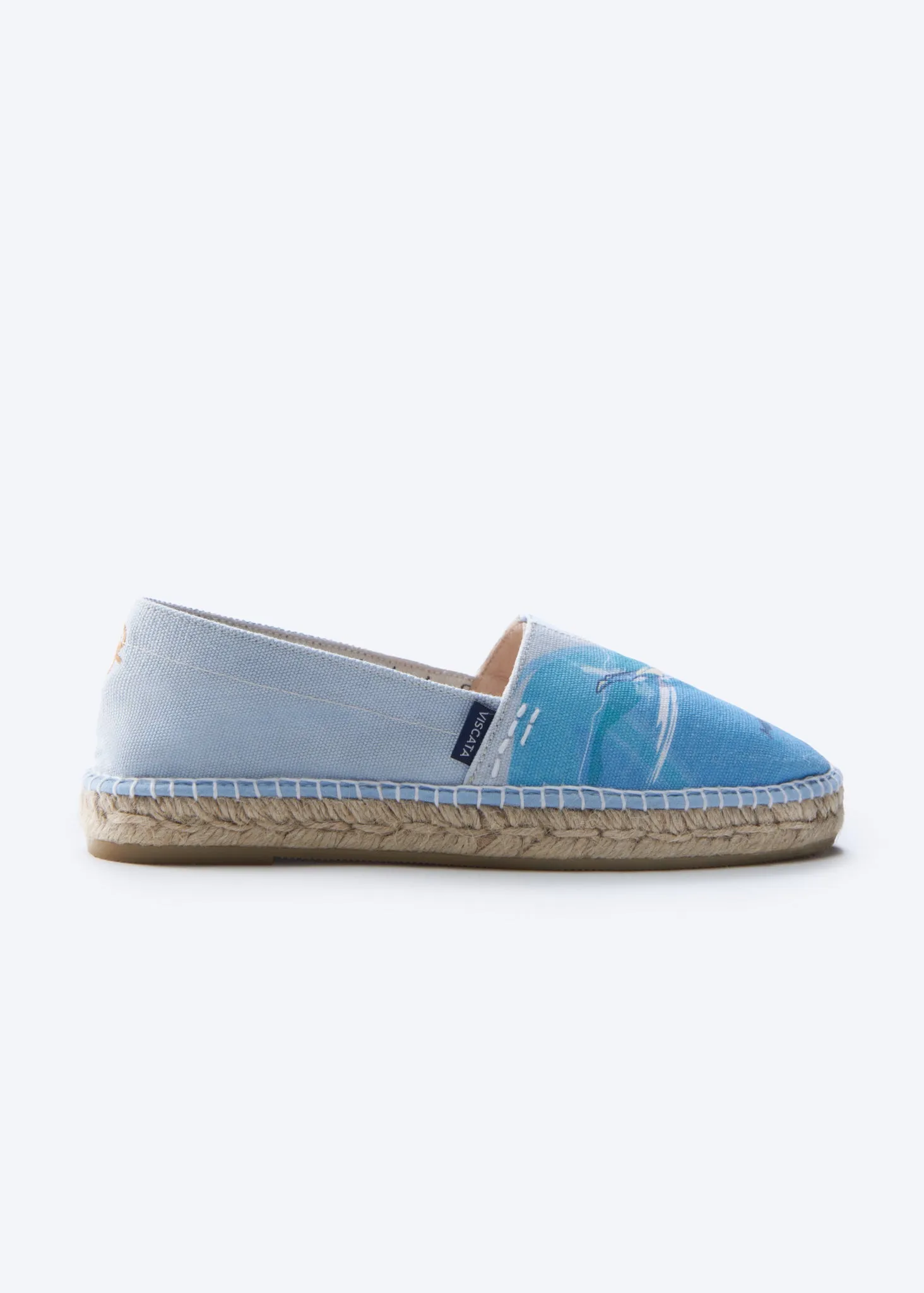 Barceloneta Mediterranean Dreams Canvas Espadrilles Flats