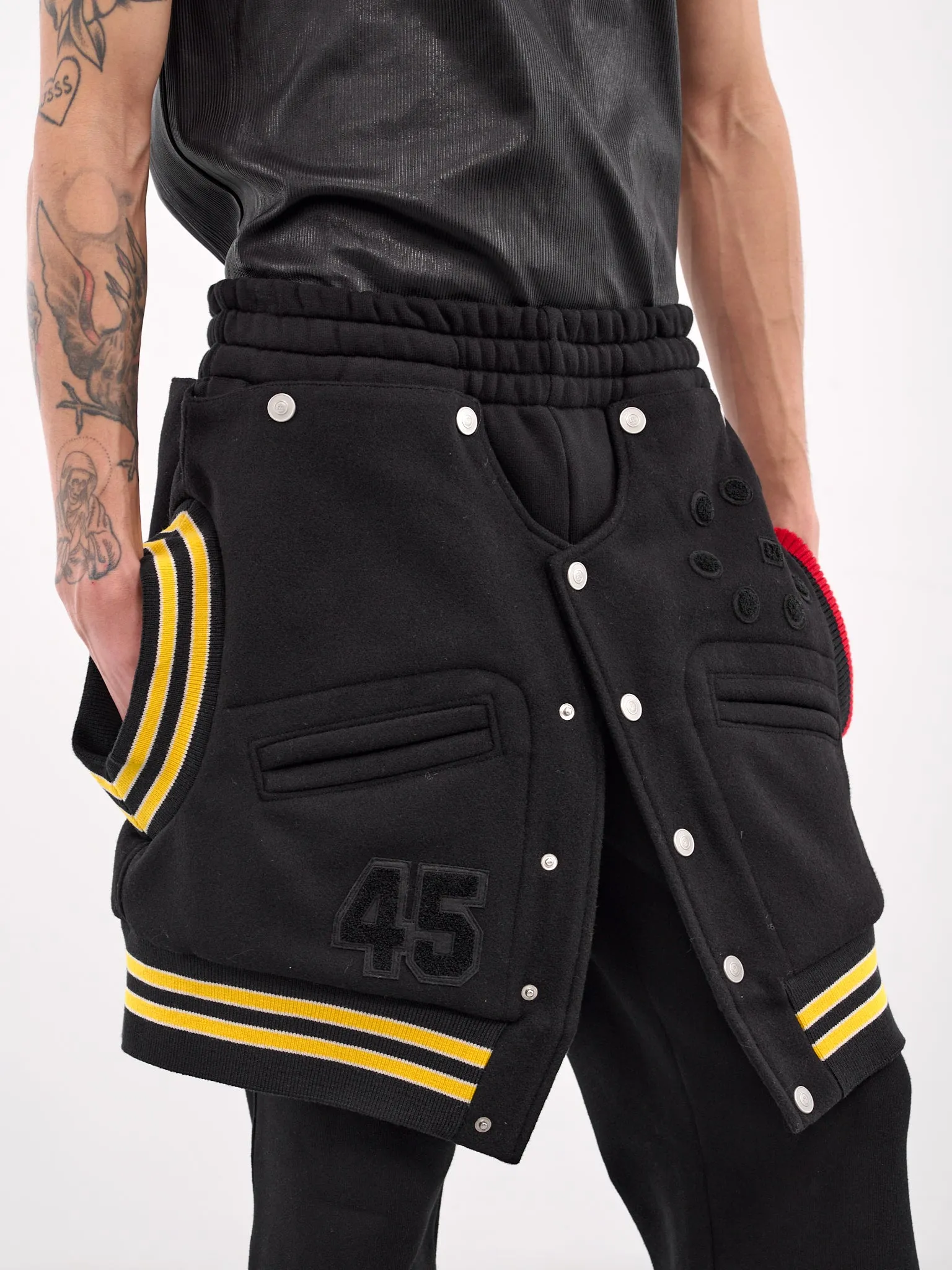 Bomber Sweatpants (MP24KTF2-SP2052-BLACK)