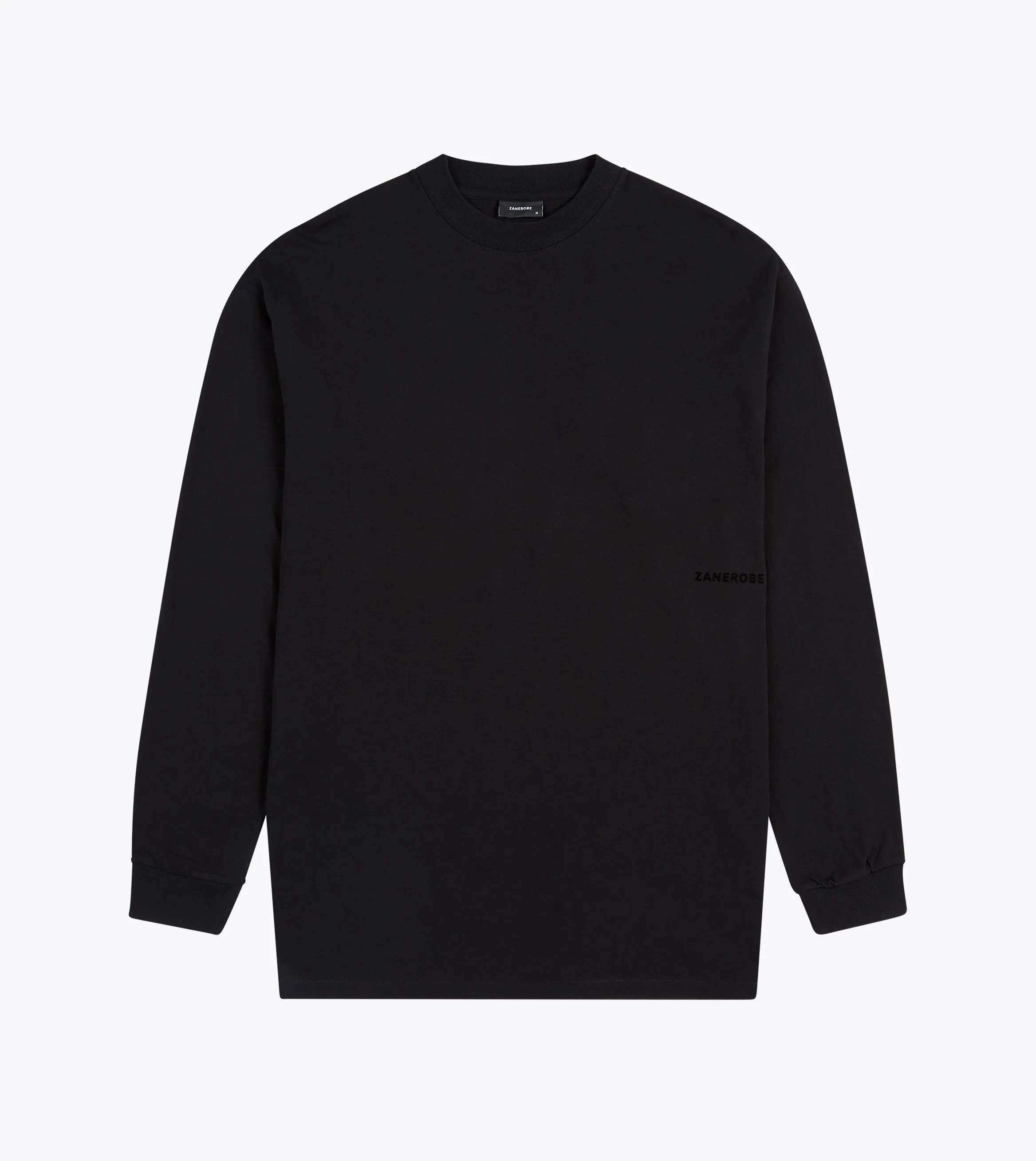 Box    LS Tee Black