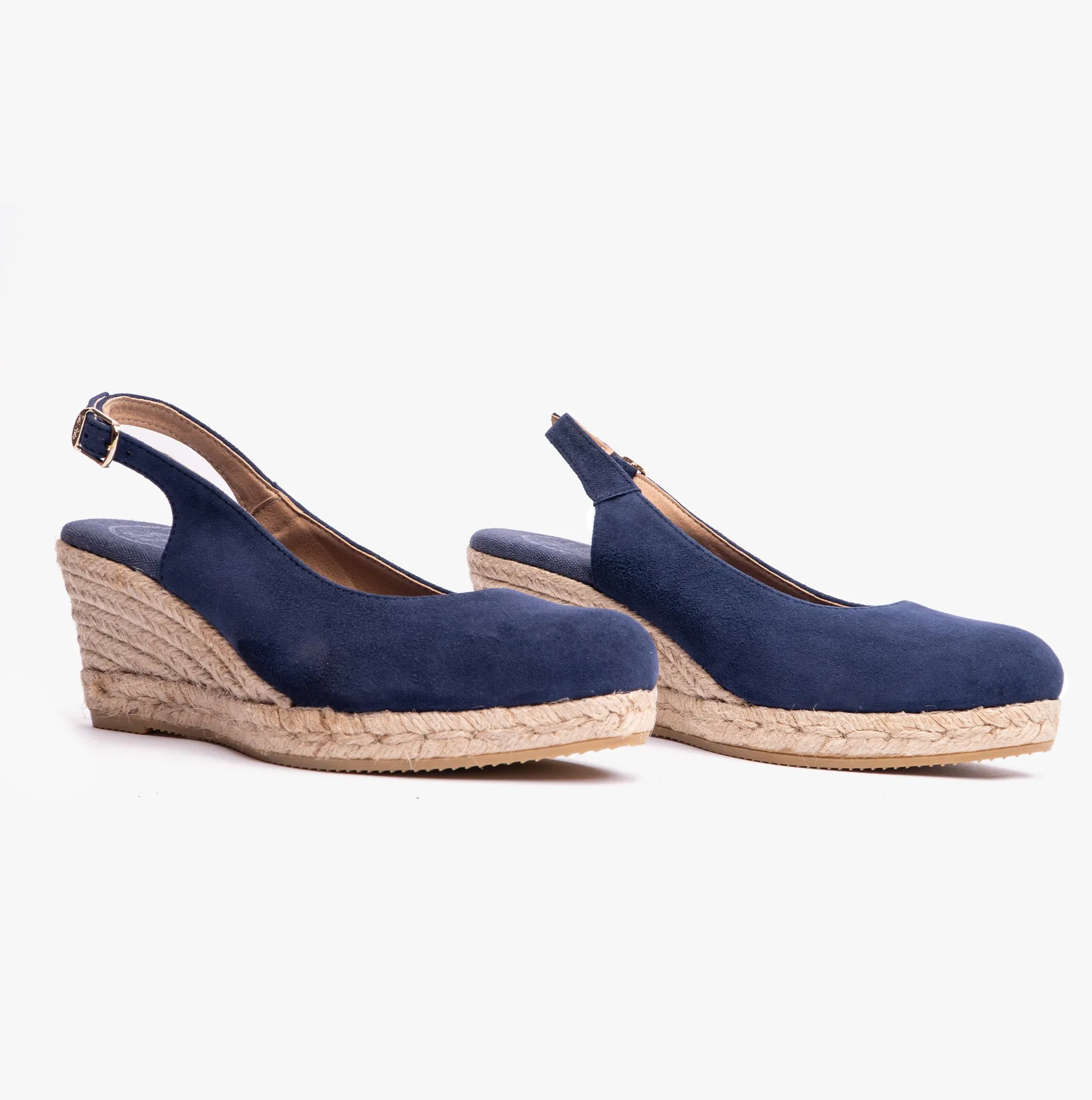 BREMEN Womens Espadrilles Navy