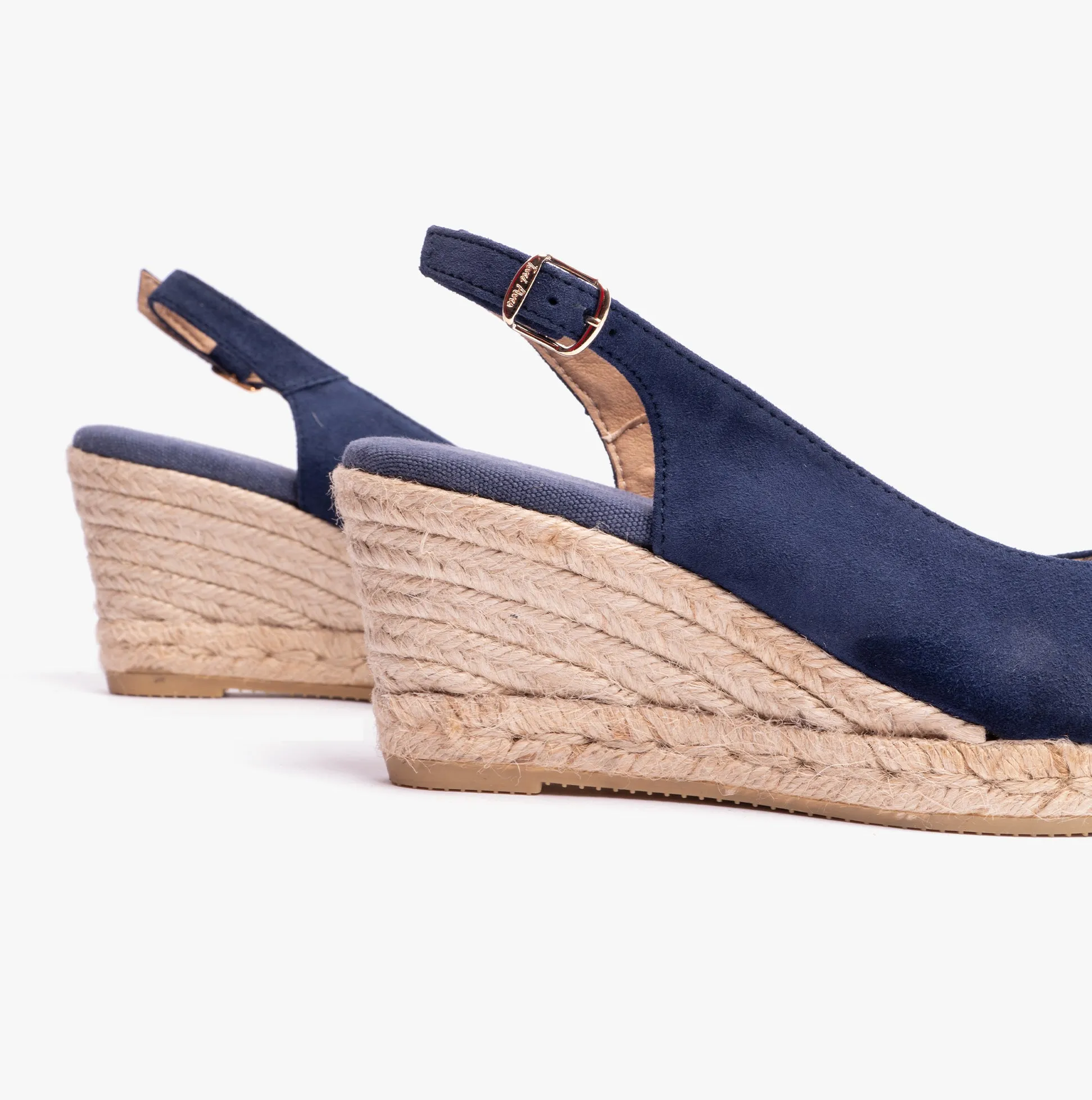 BREMEN Womens Espadrilles Navy