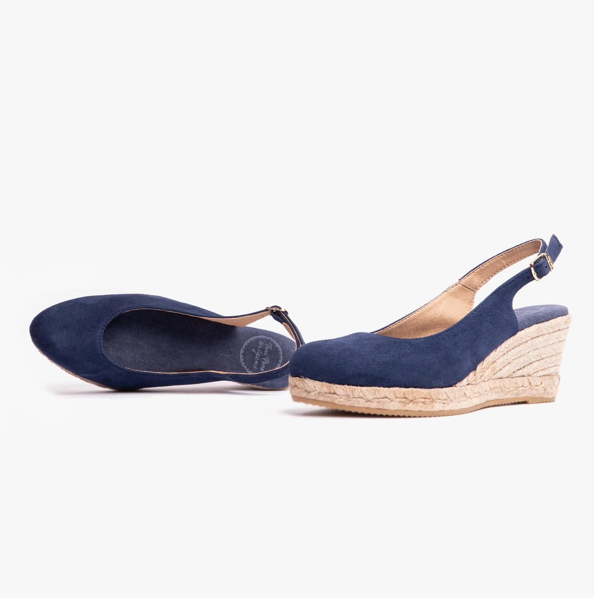 BREMEN Womens Espadrilles Navy