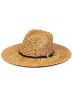 Buckle Band Woven Sun Hat