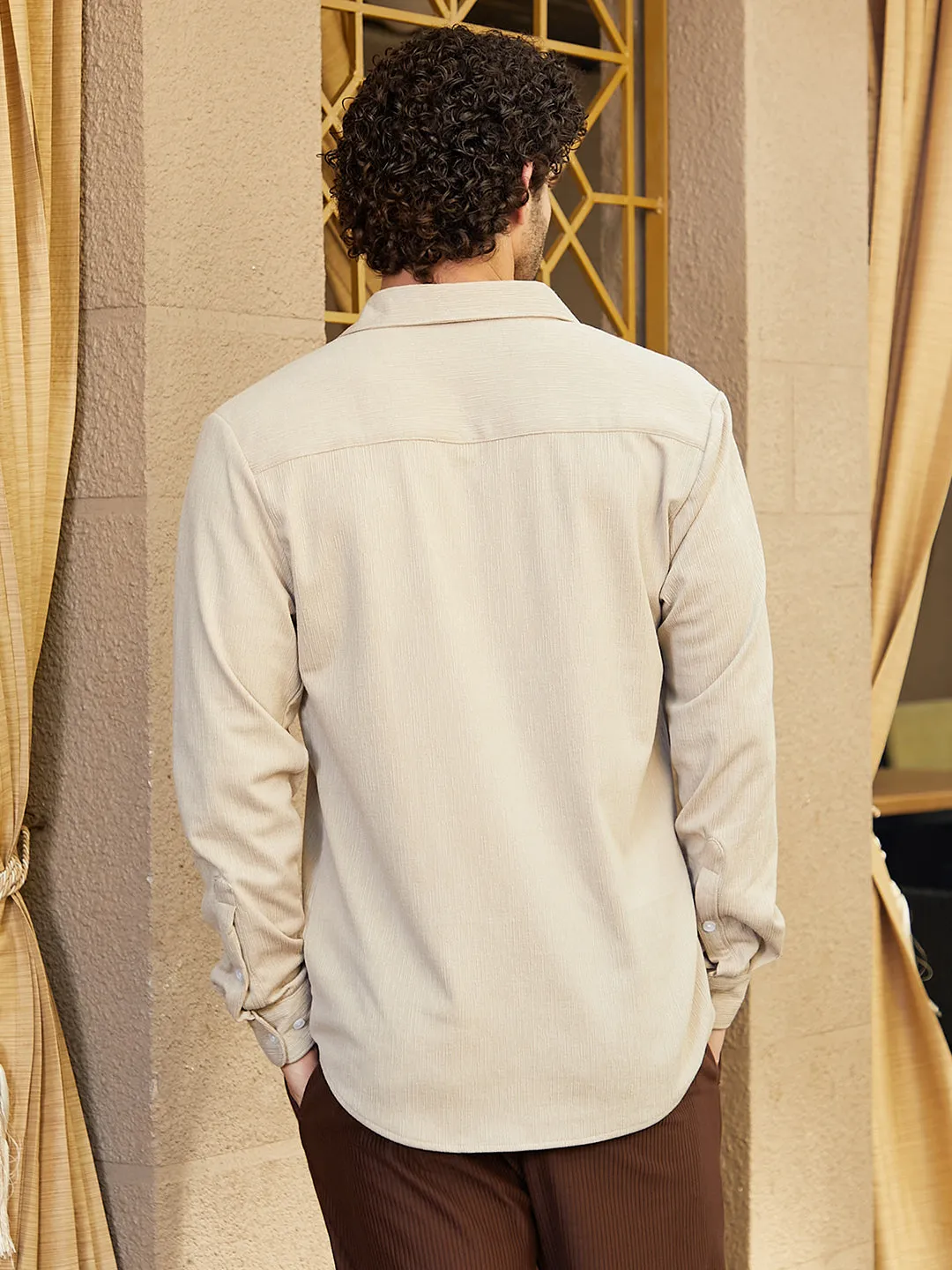 Burlap-Tactile Shirt