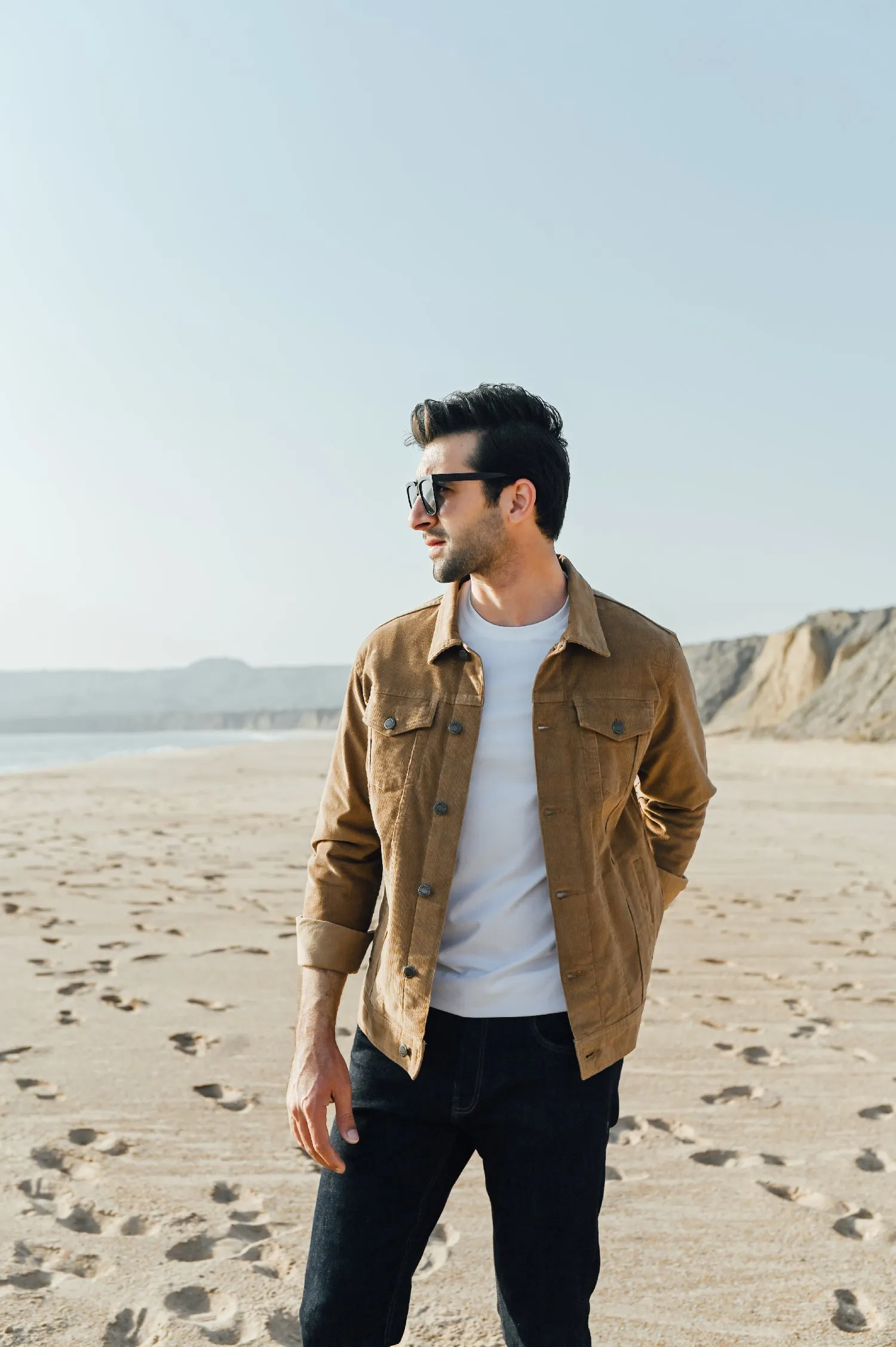 Camel Corduroy Jacket