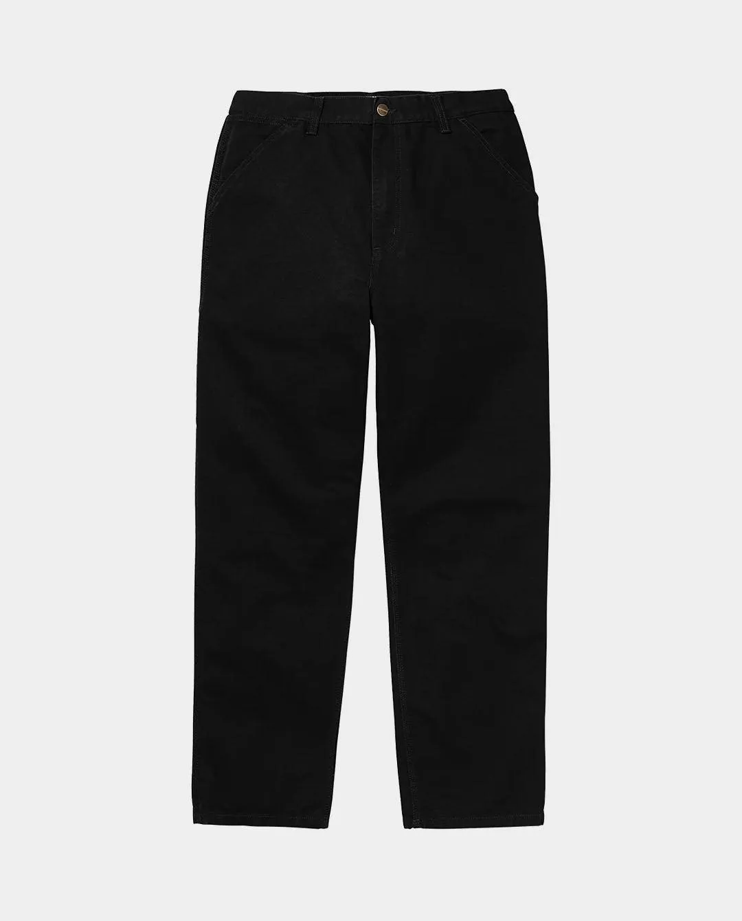 Carhartt WIP - Single Knee Pant - Black Canvas