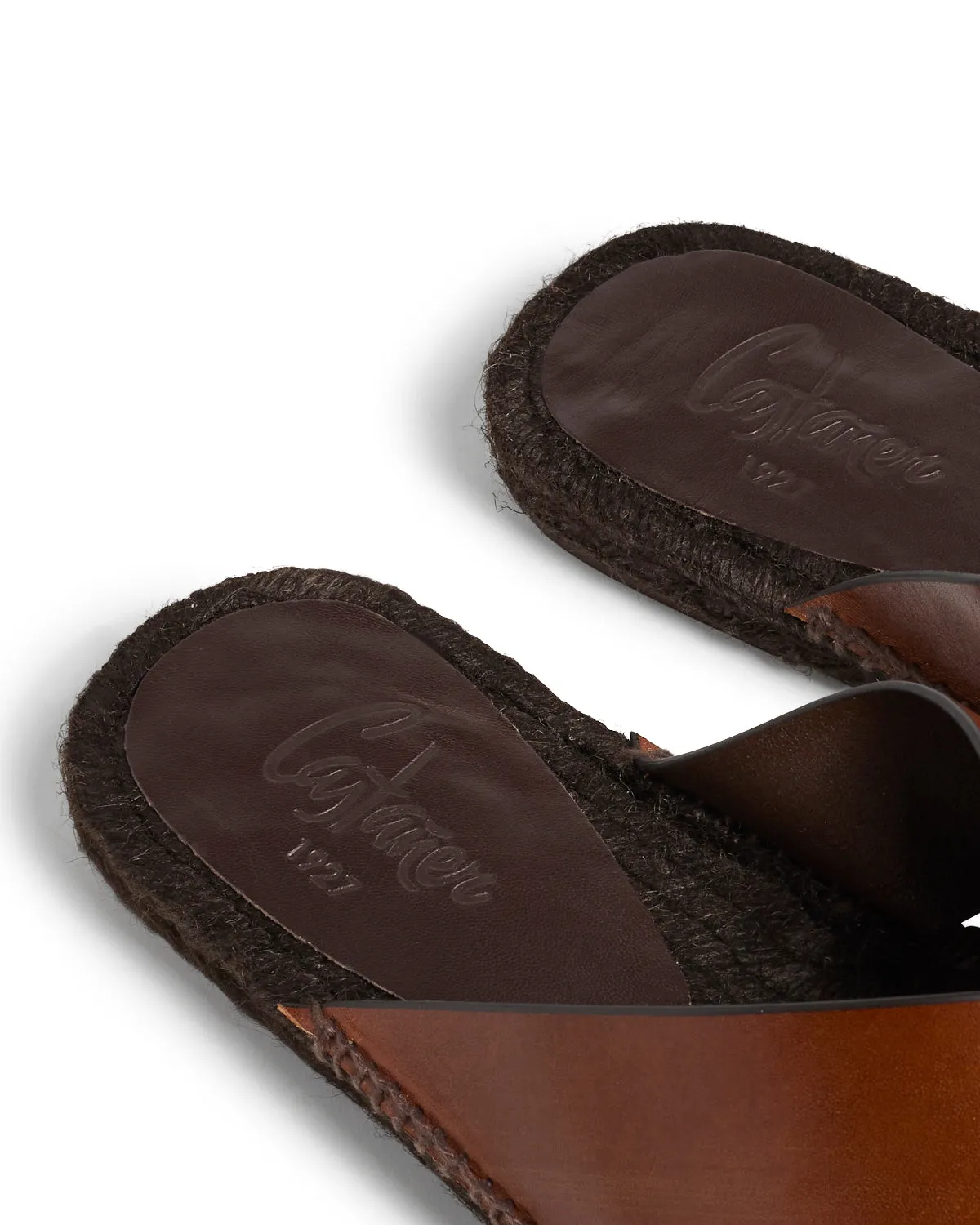 CASTANER KEVIN LEATHER SLIP ON - MARRON CHOC