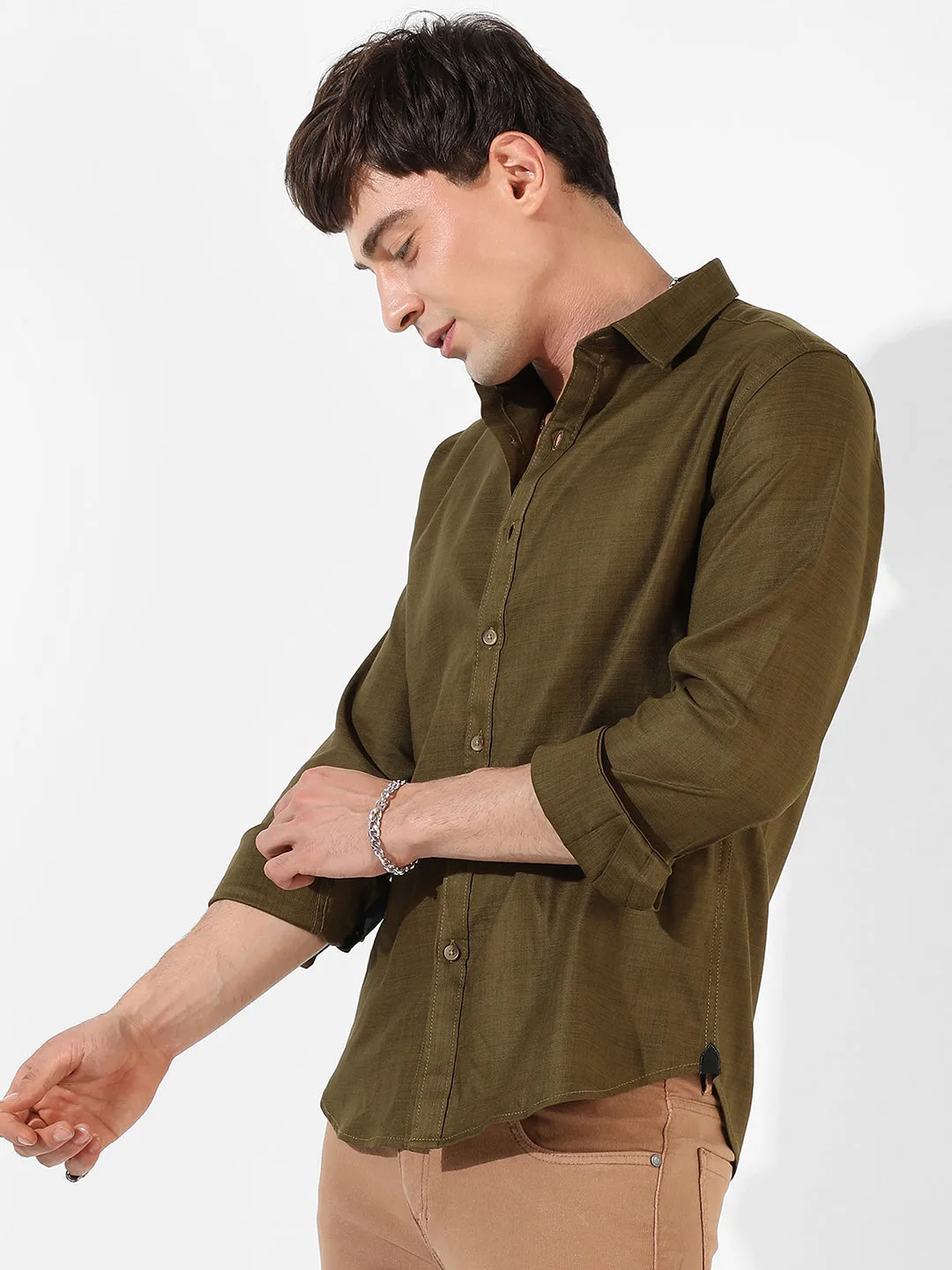 Classic Button- Up Shirt