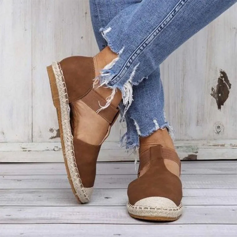 Cute espadrilles sandals closed toe