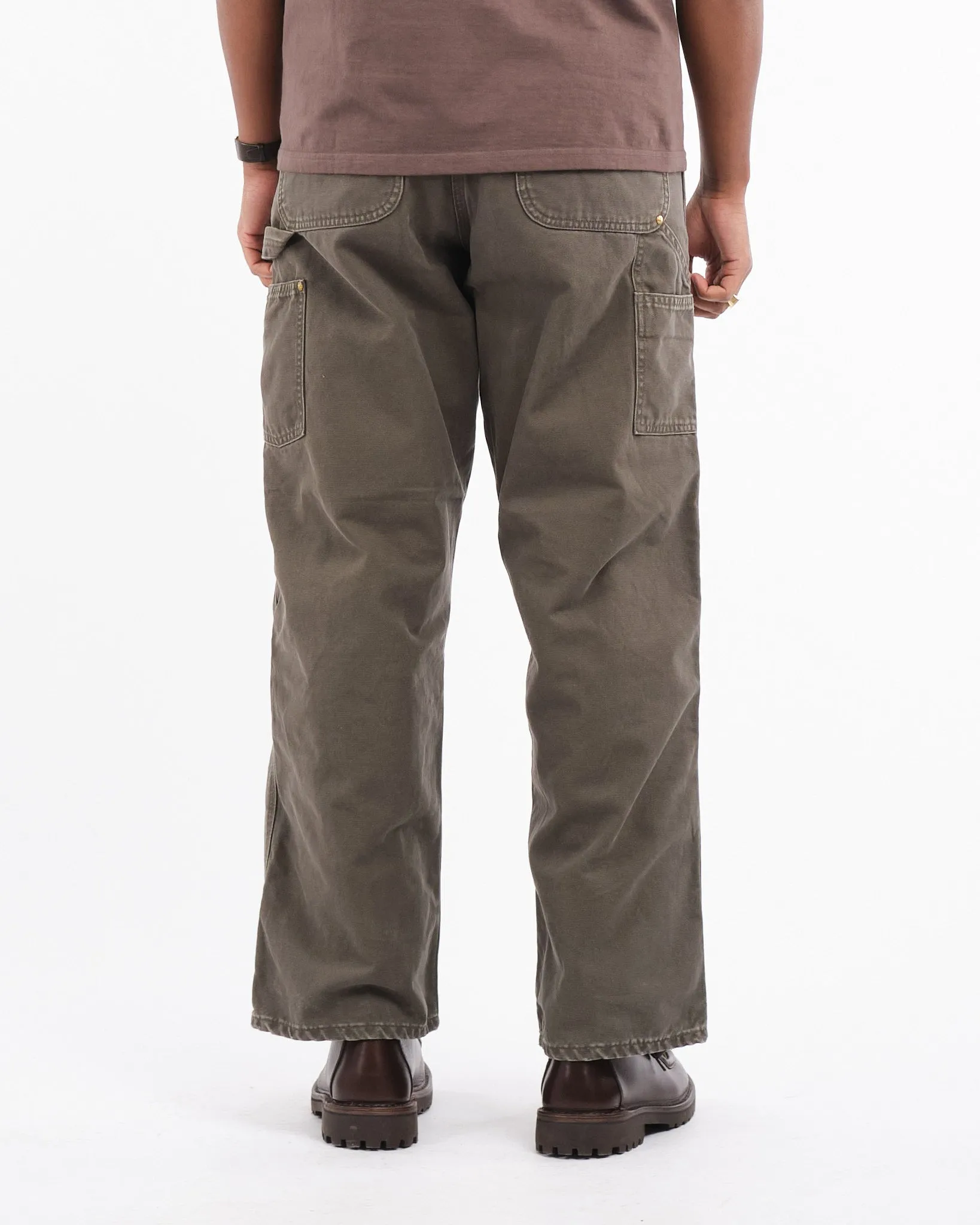 DAD'S FIT PAINTER PANTS ARMY GREEN