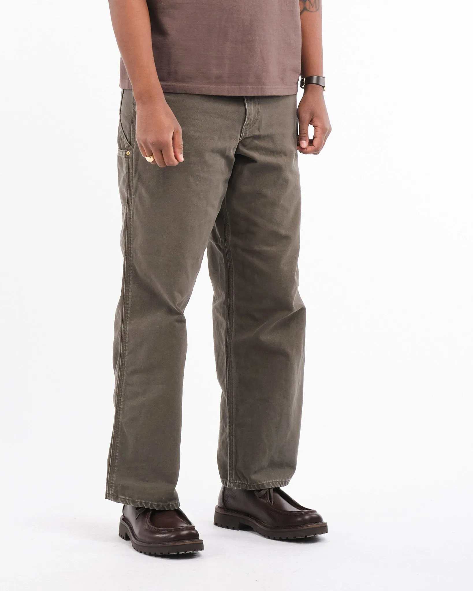 DAD'S FIT PAINTER PANTS ARMY GREEN