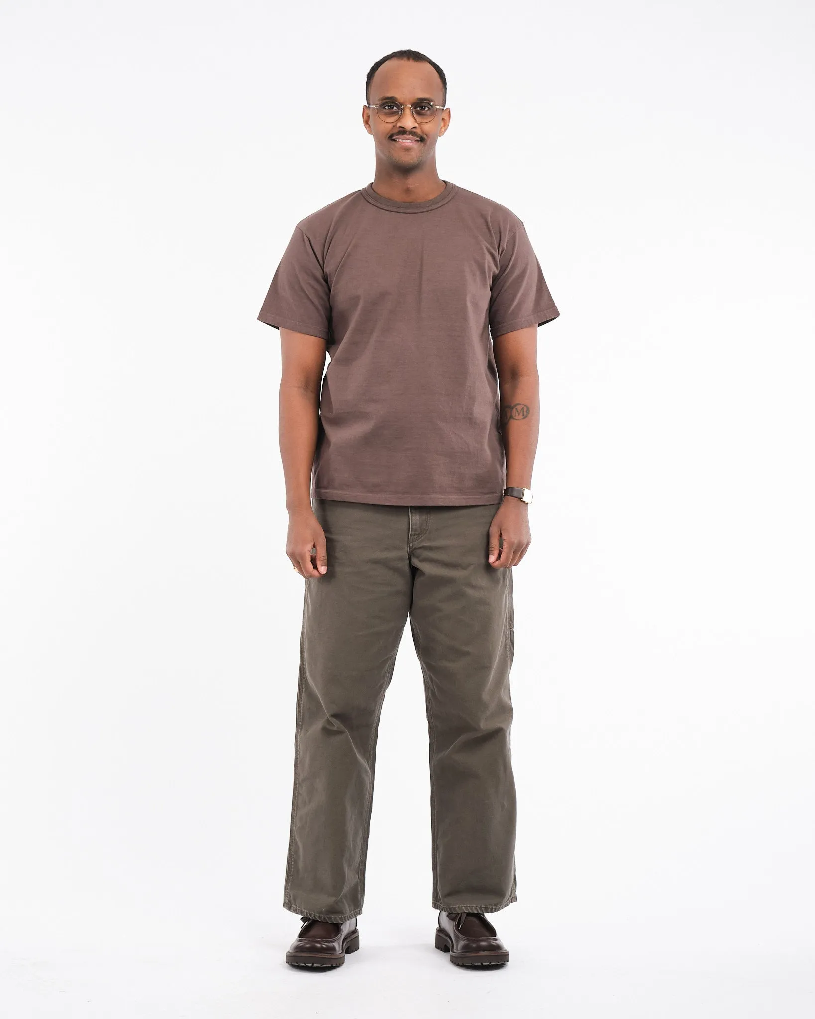 DAD'S FIT PAINTER PANTS ARMY GREEN