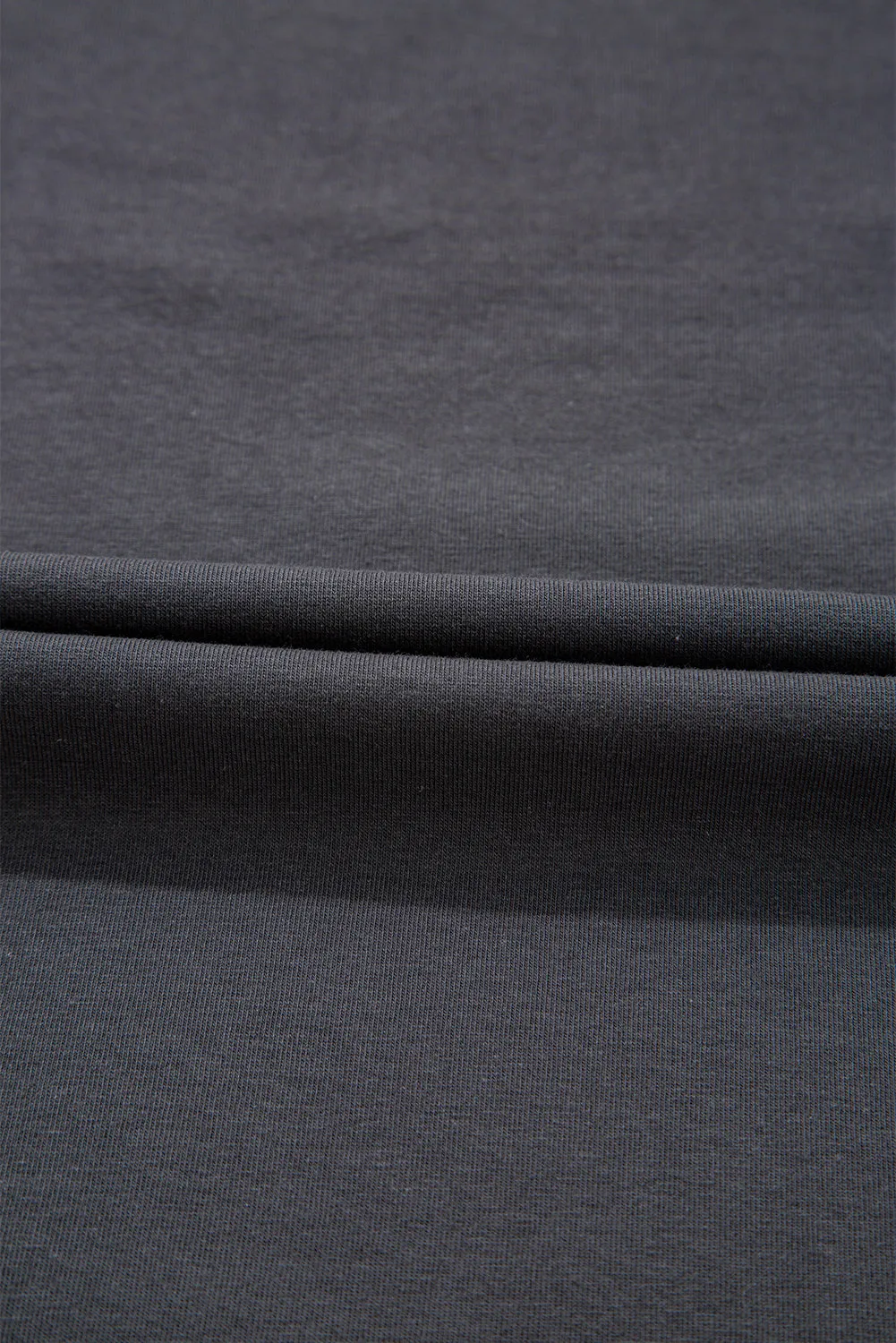 Dark Grey RISE WITH THE SUN Western Fashion Graphic Tee