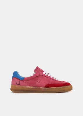 D.A.T.E Sporty Coloured Trainer - Fuxia