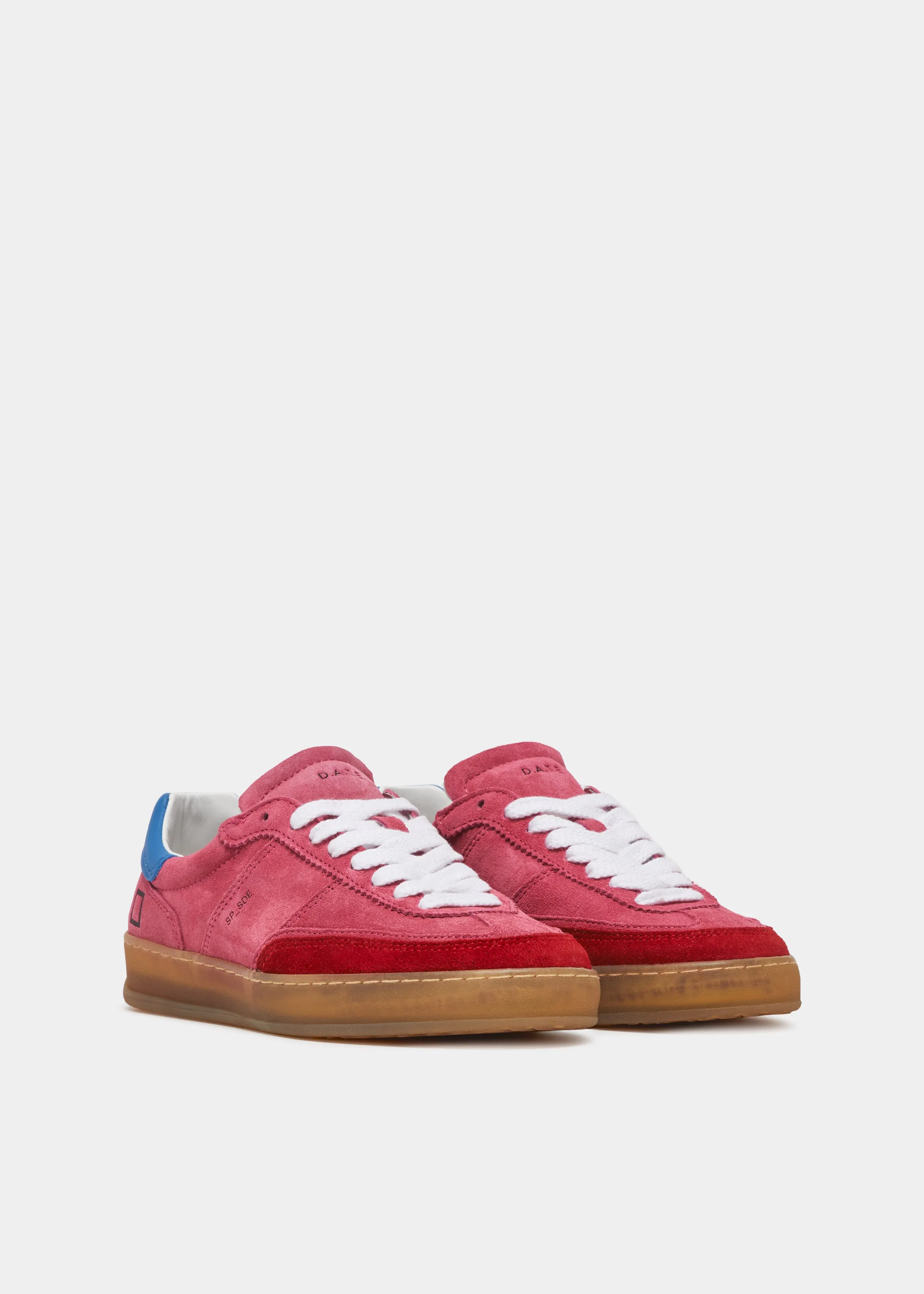 D.A.T.E Sporty Coloured Trainer - Fuxia