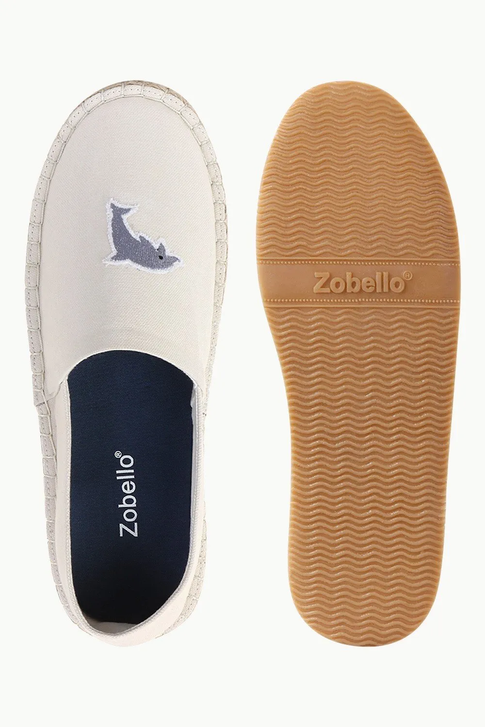 Dolphin Embroidered Espadrilles