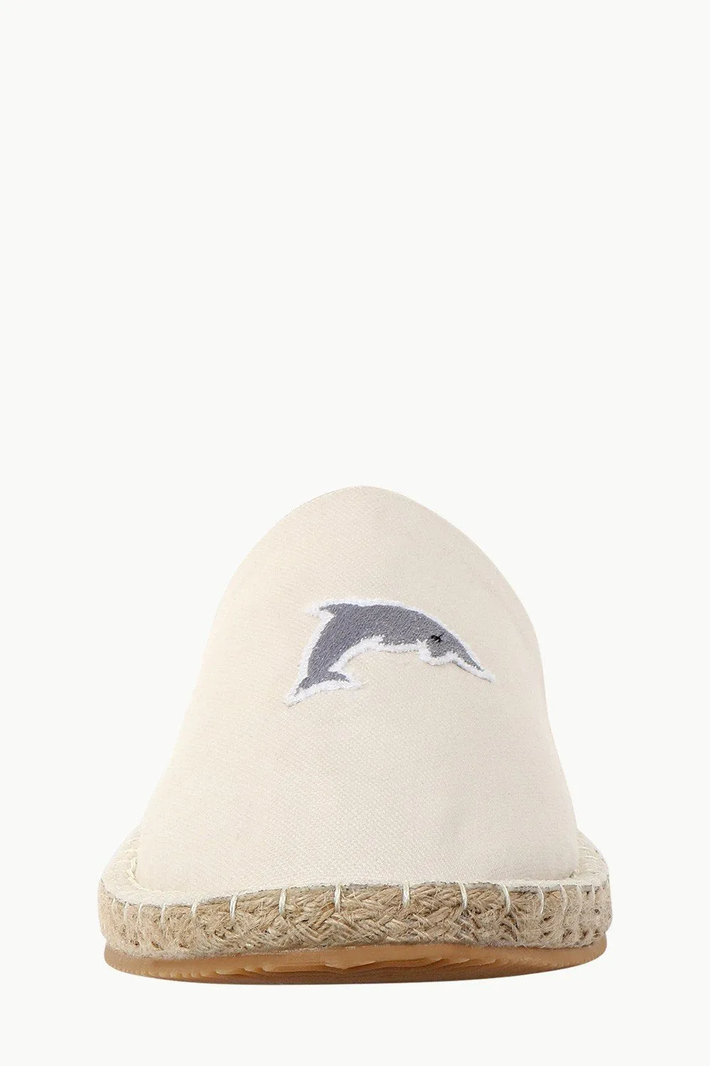 Dolphin Embroidered Espadrilles