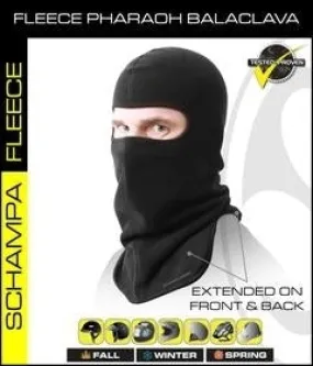 Fleece Balaclava- Pharoah w/ Extended Front Panel