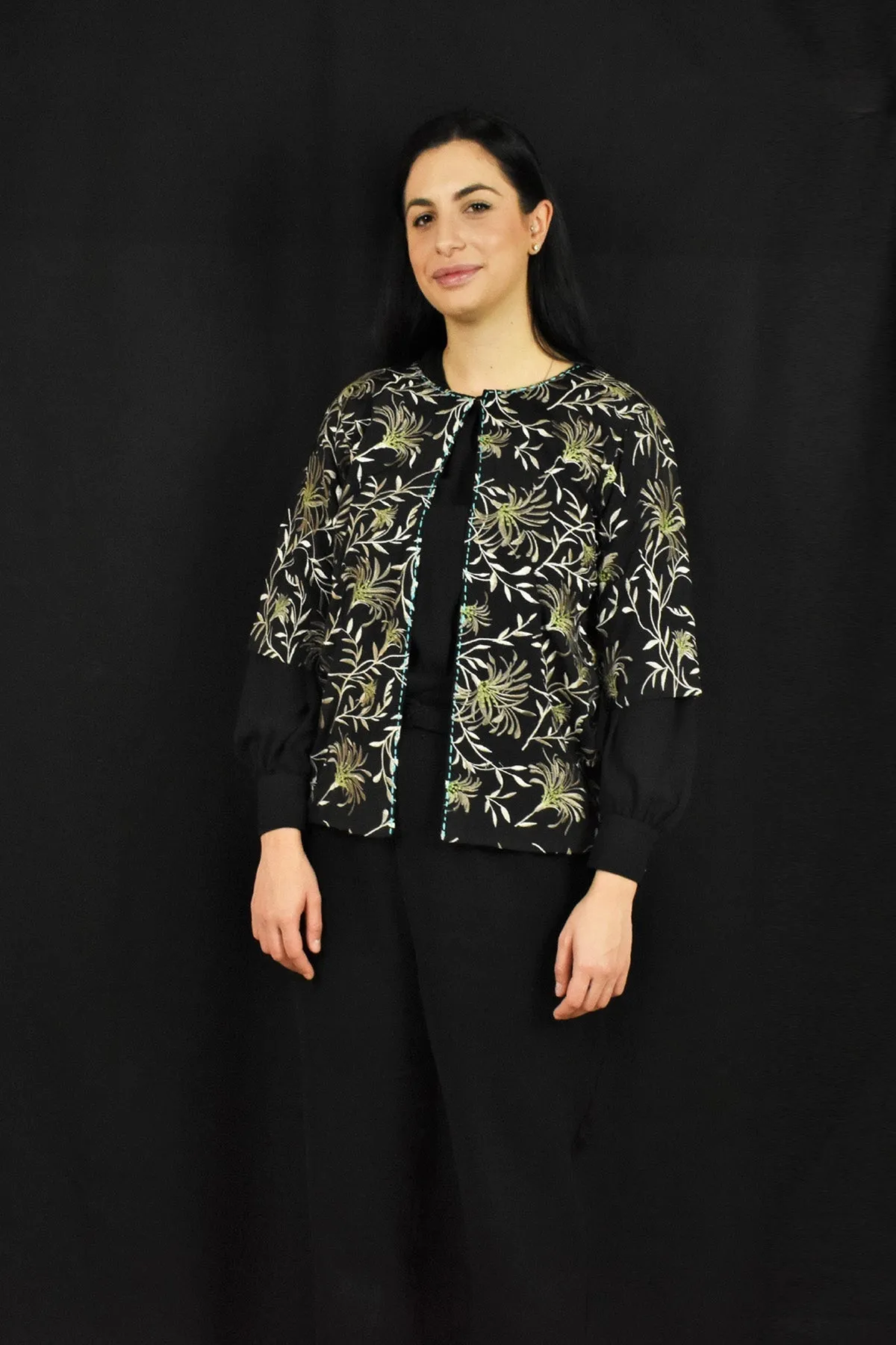 FLORET EMBROIDERED JACKET