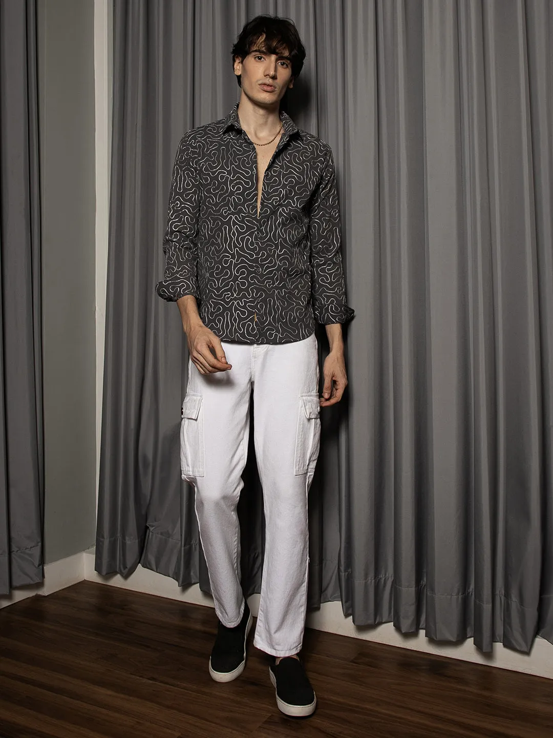 Fluid-Lined Shirt
