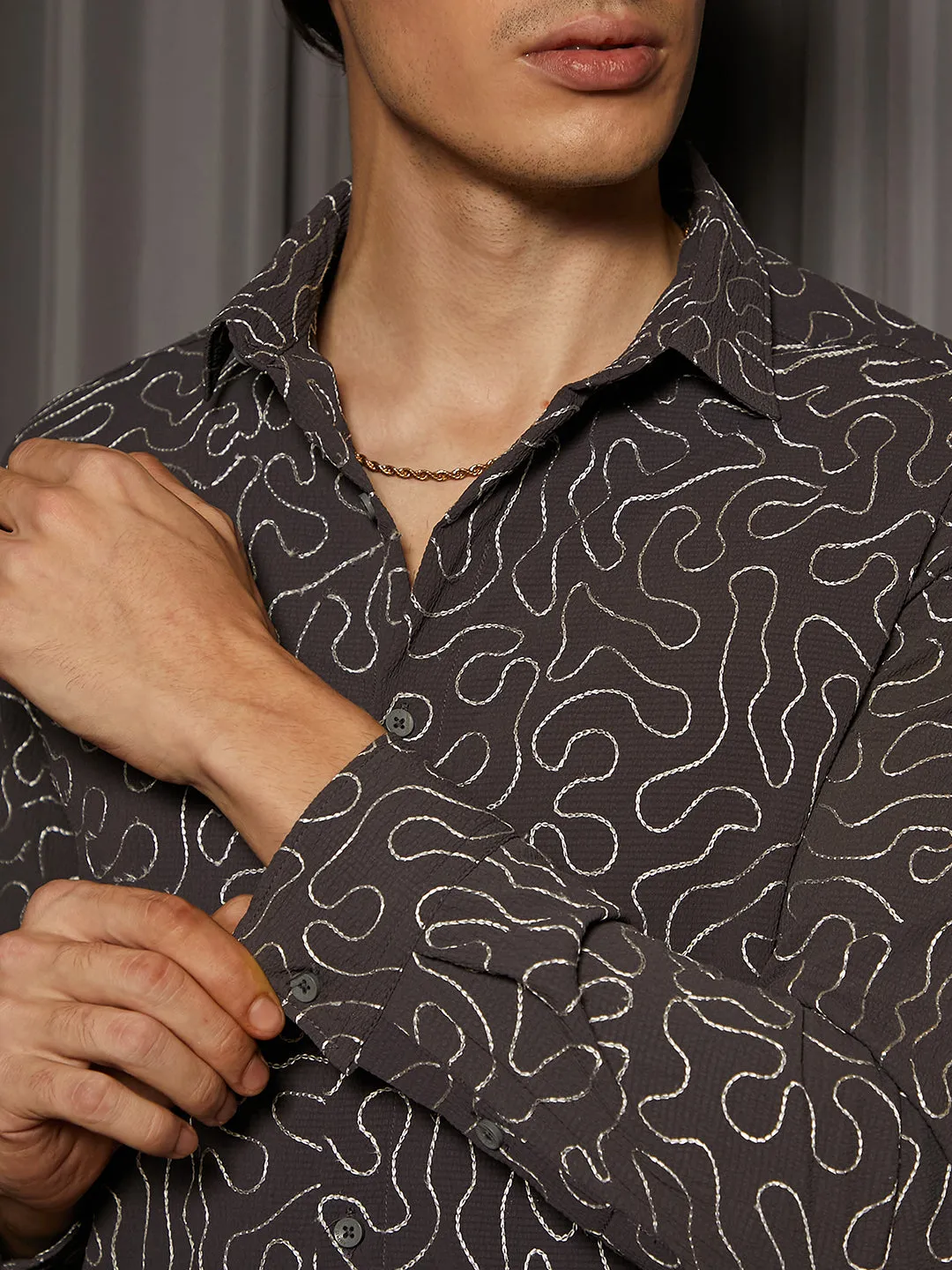 Fluid-Lined Shirt