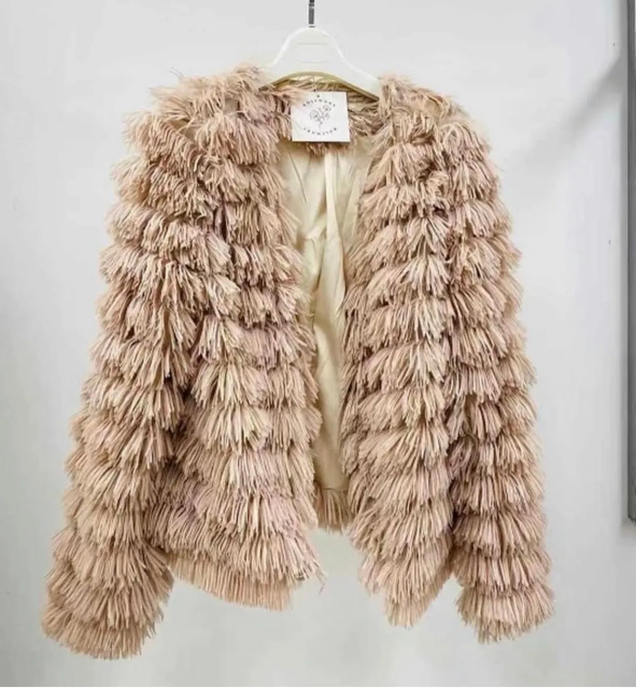 Fur Ruffle Jacket