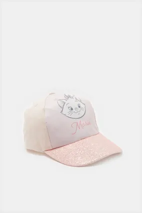 Girls Pink  Marie Kitty Cap
