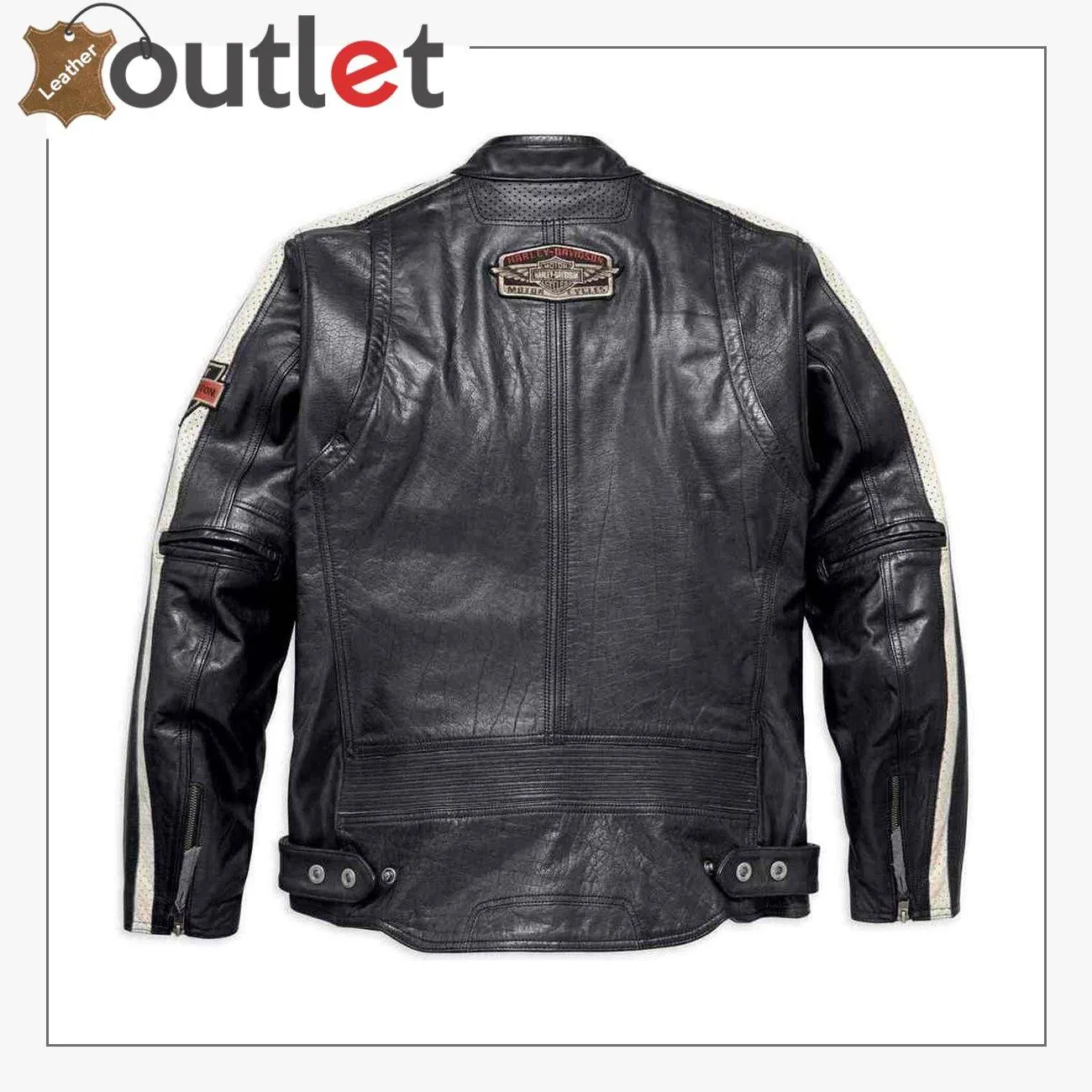 Harley-Davidson Men's Command Mid-Weight Leather Jacket