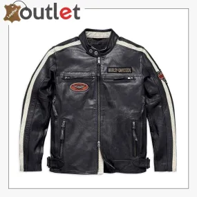 Harley-Davidson Men's Command Mid-Weight Leather Jacket