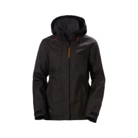 Helly Hansen Women's Shell Work Jacket 71240 Luna - Helly Tech® Waterproof, Breathable, Detachable Hood, Adjustable Fit, Durable, Comfortable | Sizes XS-2XL