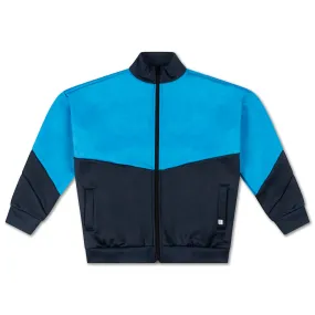 Jacket Game Dark Night Blue Color Block