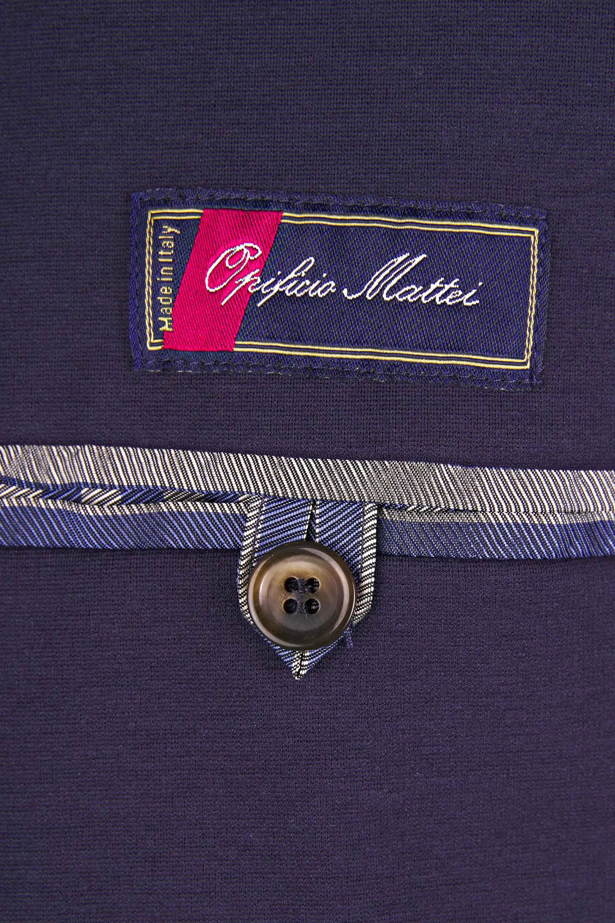 Jersey Cotton Blend Jacket