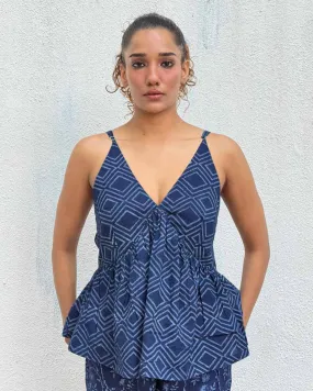 Kastoree Blockprinted Cotton Top