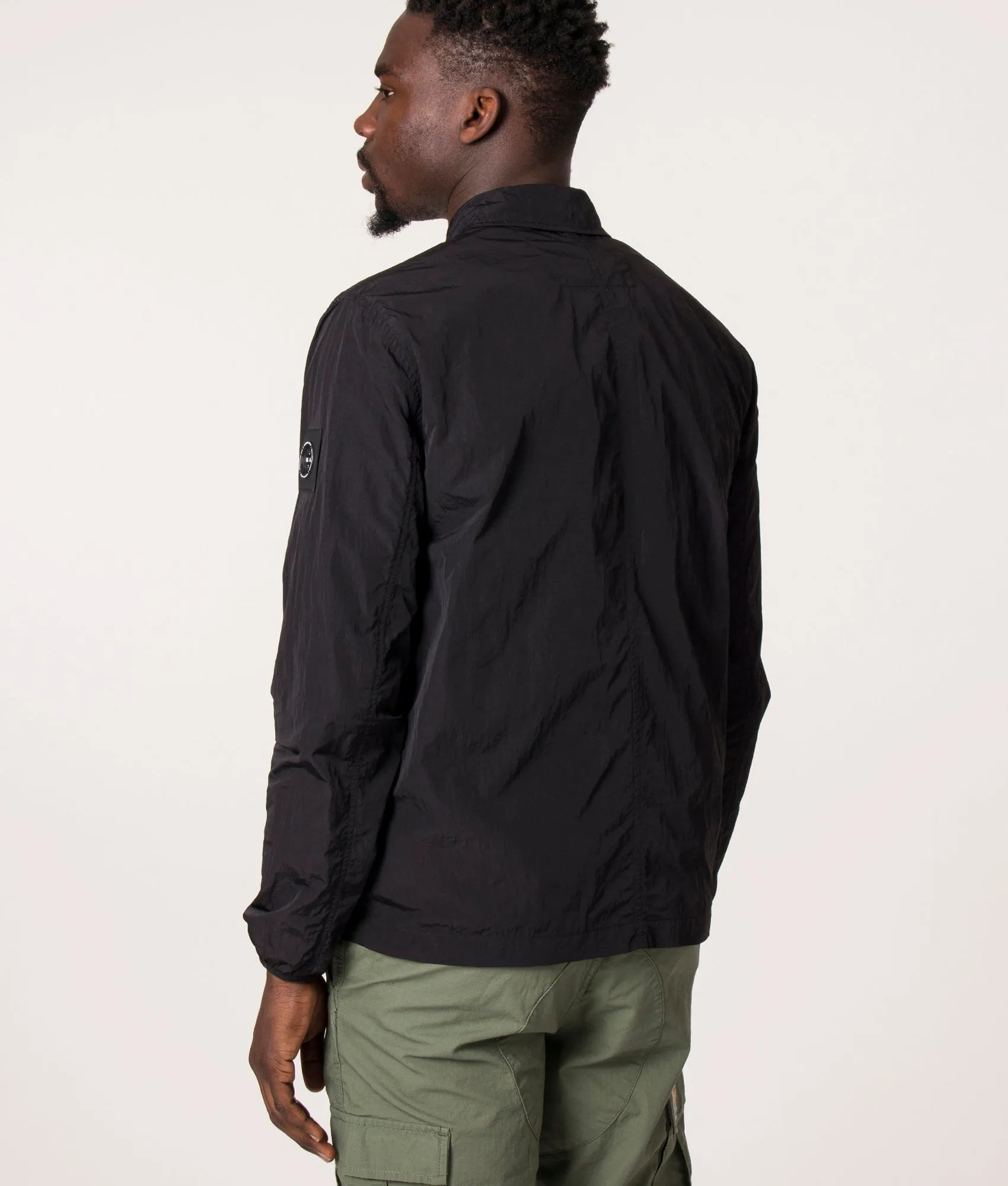 Krinkle Nylon Overshirt